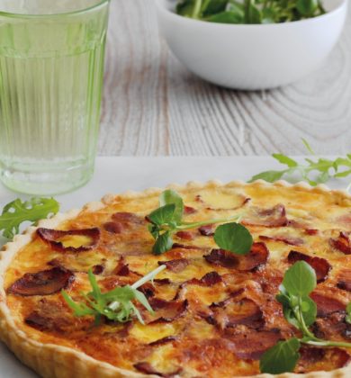 Kerrymaid's Cheesy Bacon Quiche