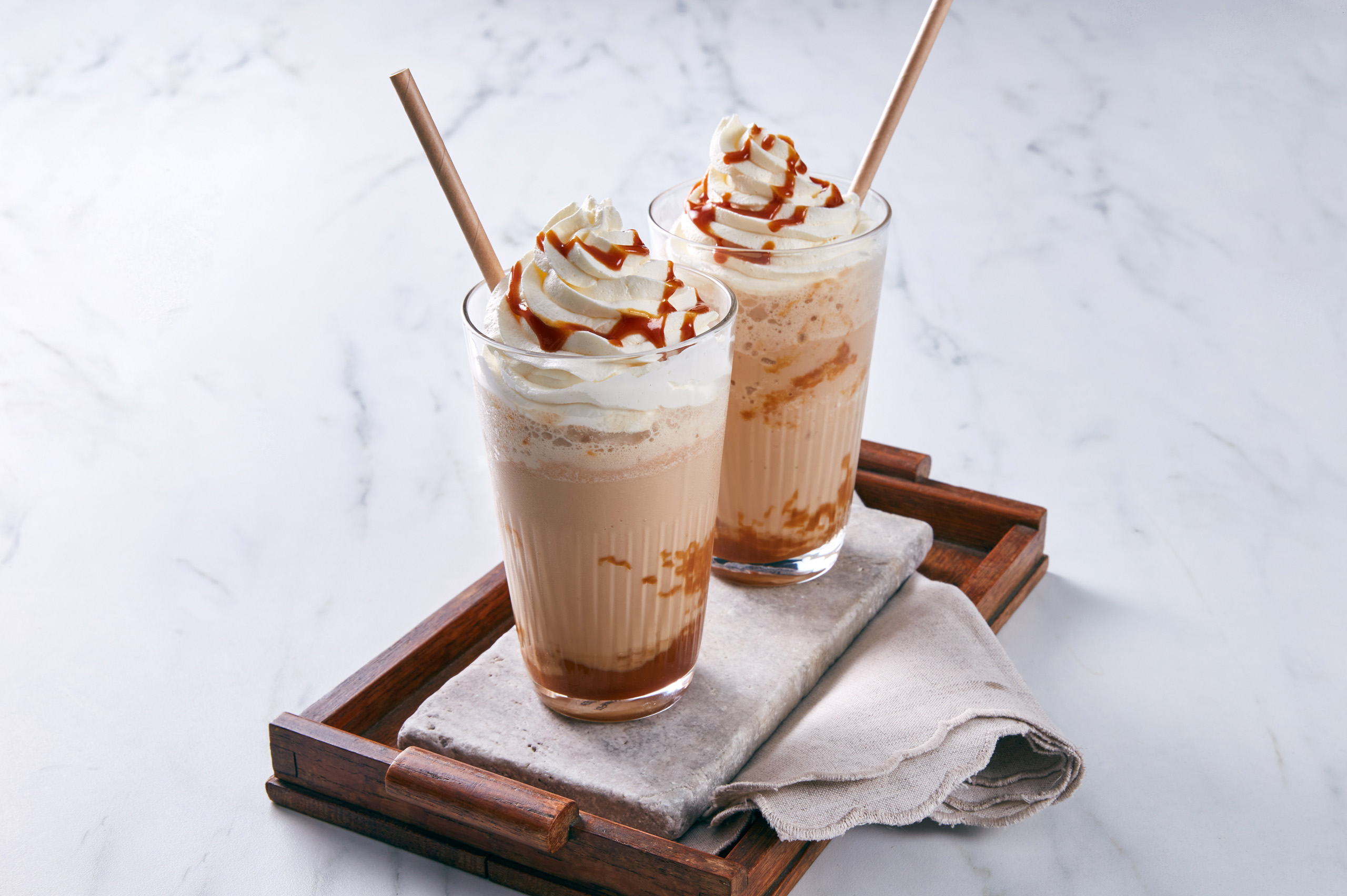 Salted Caramel Affogato Shake